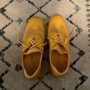 Cole Haan Grand 0S Mens Yellow Sneakers Size 8.5D